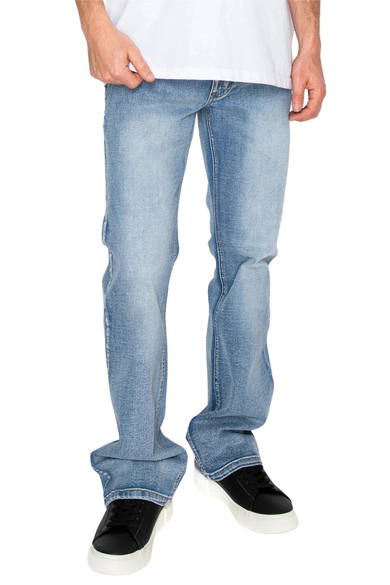 Flared Denim Jeans - Image 6
