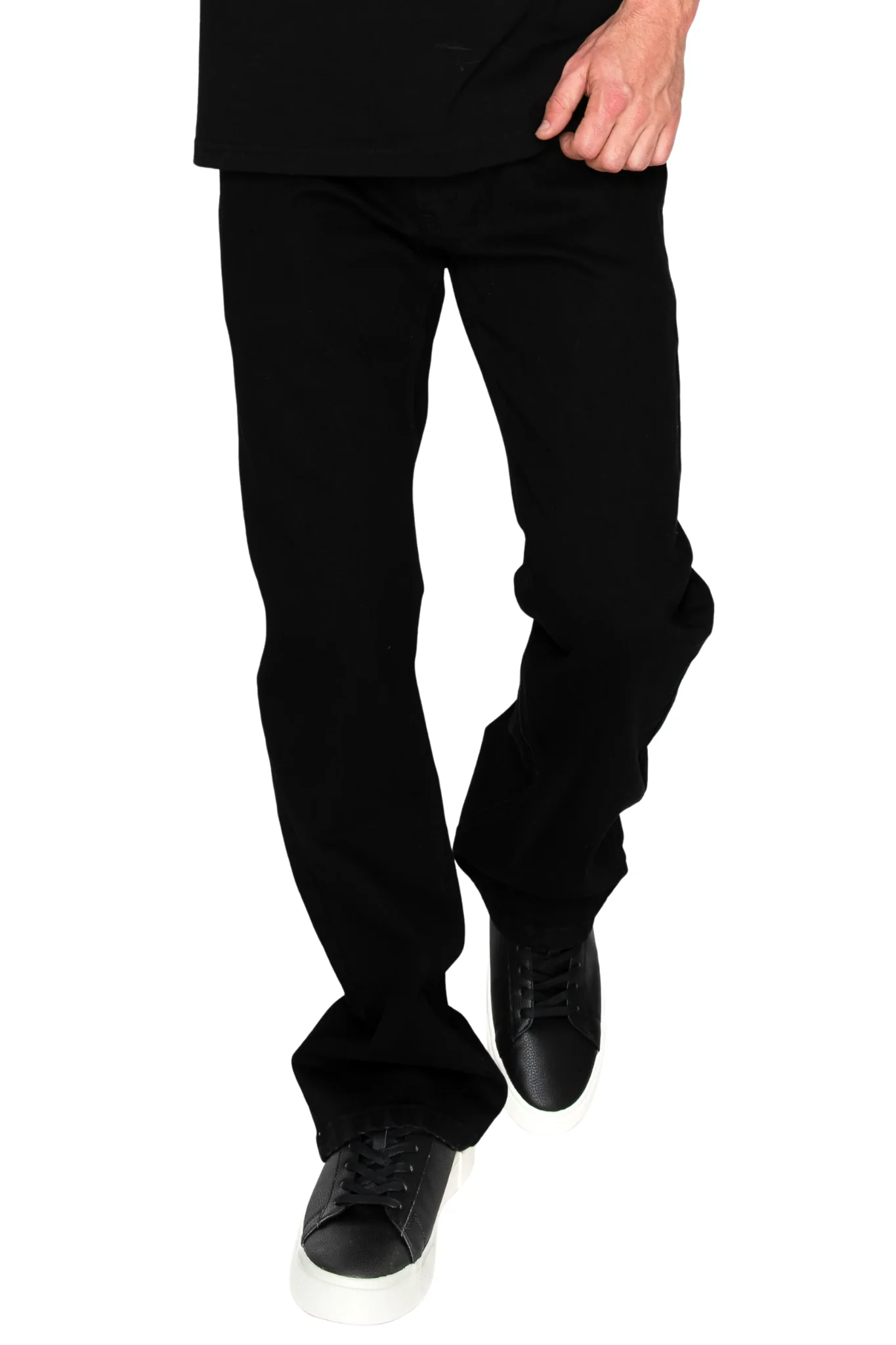 Flared Denim Jeans - Image 7