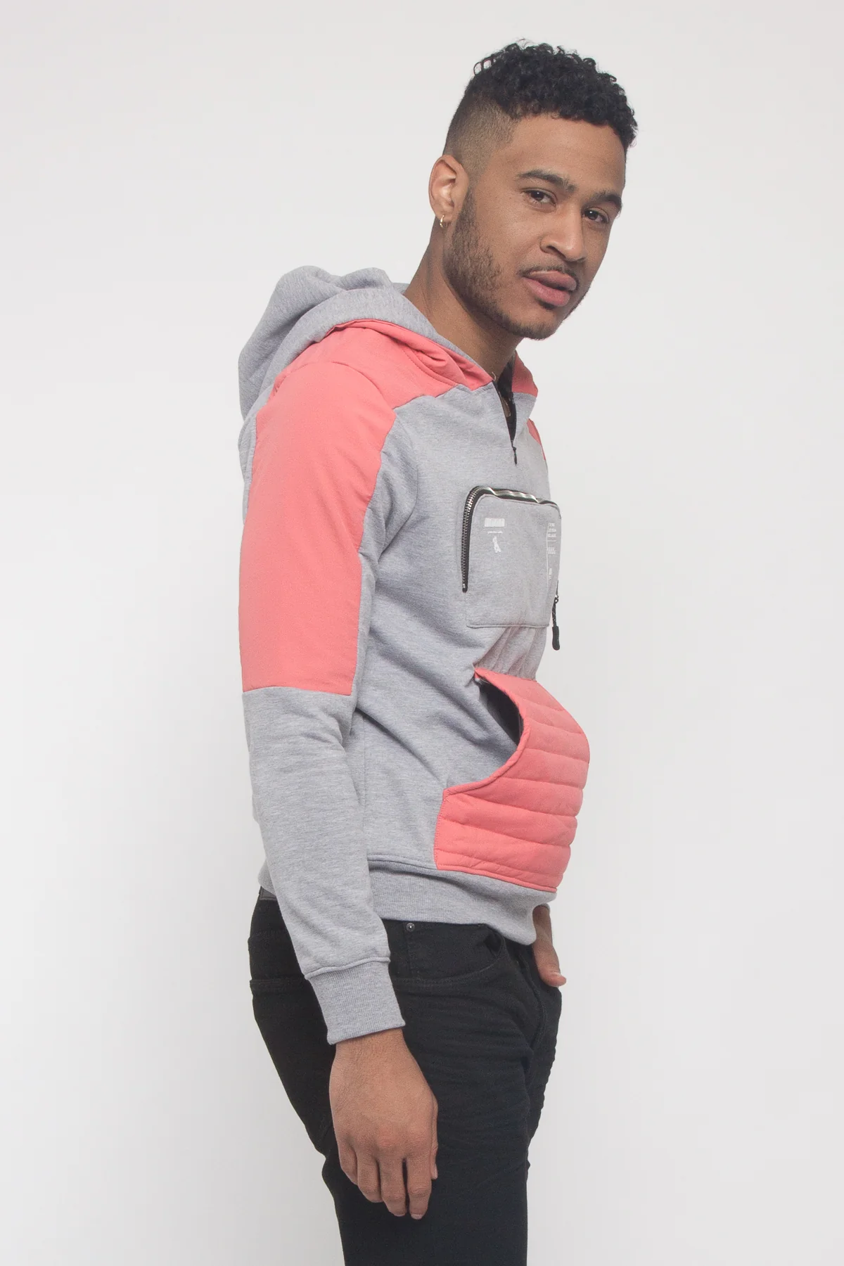 Fleece Kangaroo Pocket Hoodie - Image 10