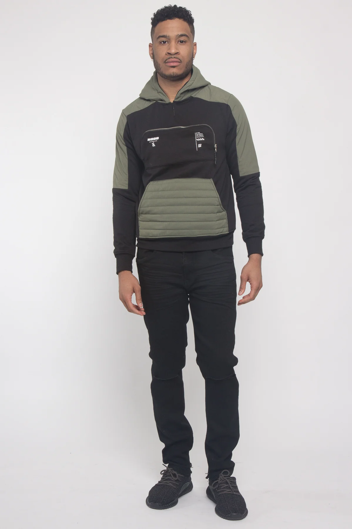 Fleece Kangaroo Pocket Hoodie - Image 6