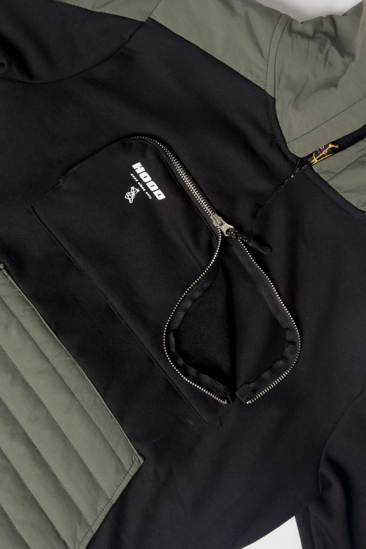 Fleece Kangaroo Pocket Hoodie - Image 7