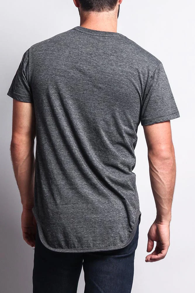 Flight MA-1 Long Length Curved Hem T-Shirt - Image 14