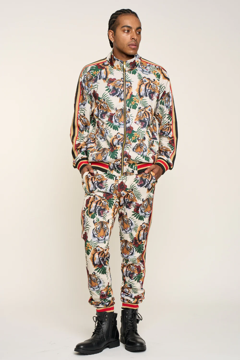 G Striped Tiger Track Suit Set - Image 15