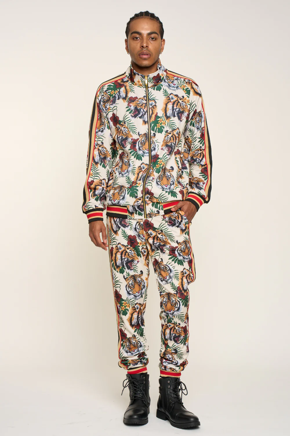 G Striped Tiger Track Suit Set - Image 8