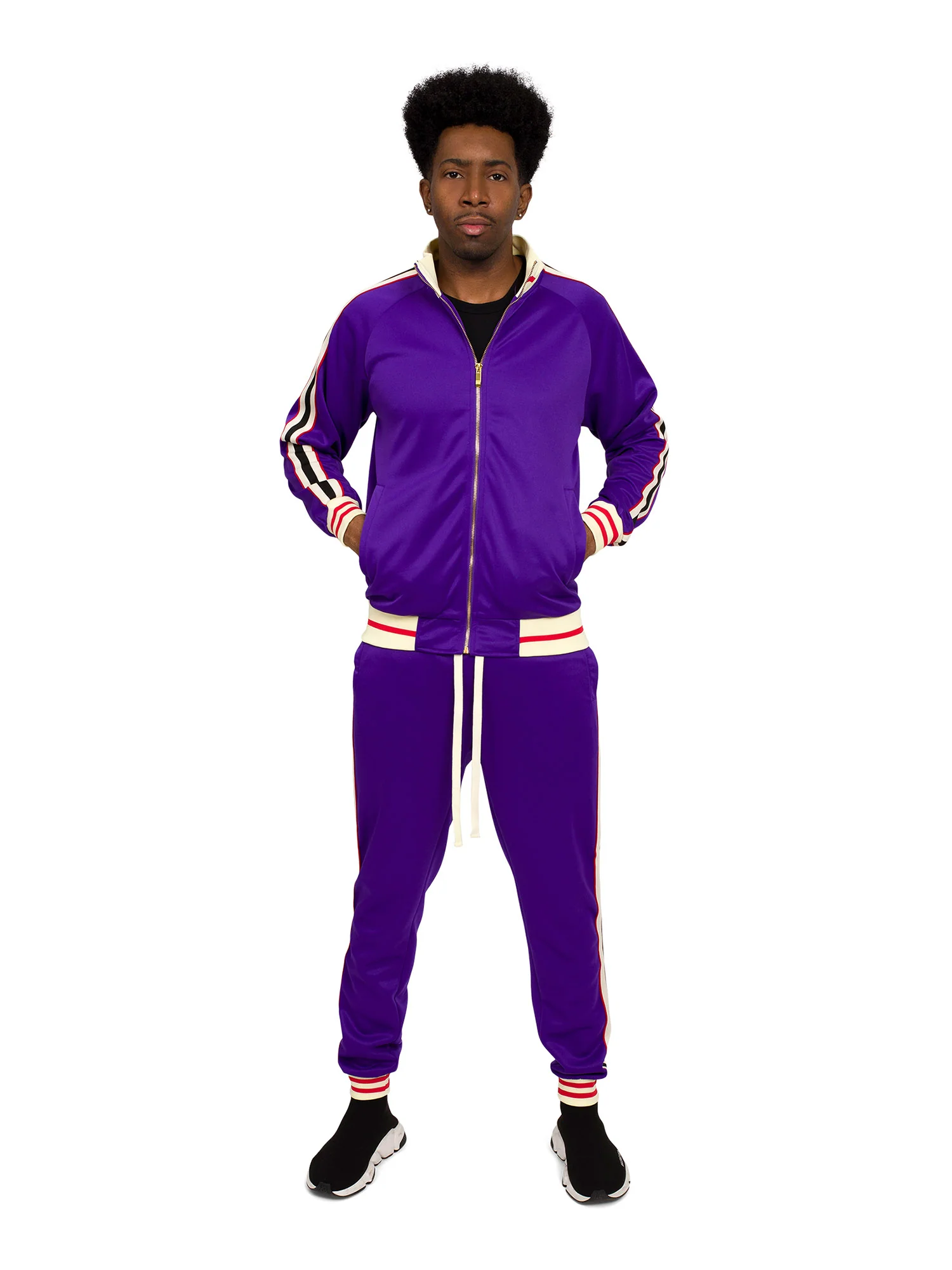 G Track Solid Track Suit Set - Image 38