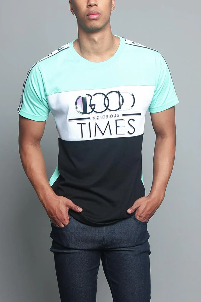 Good Times Taped T-Shirt - Image 5