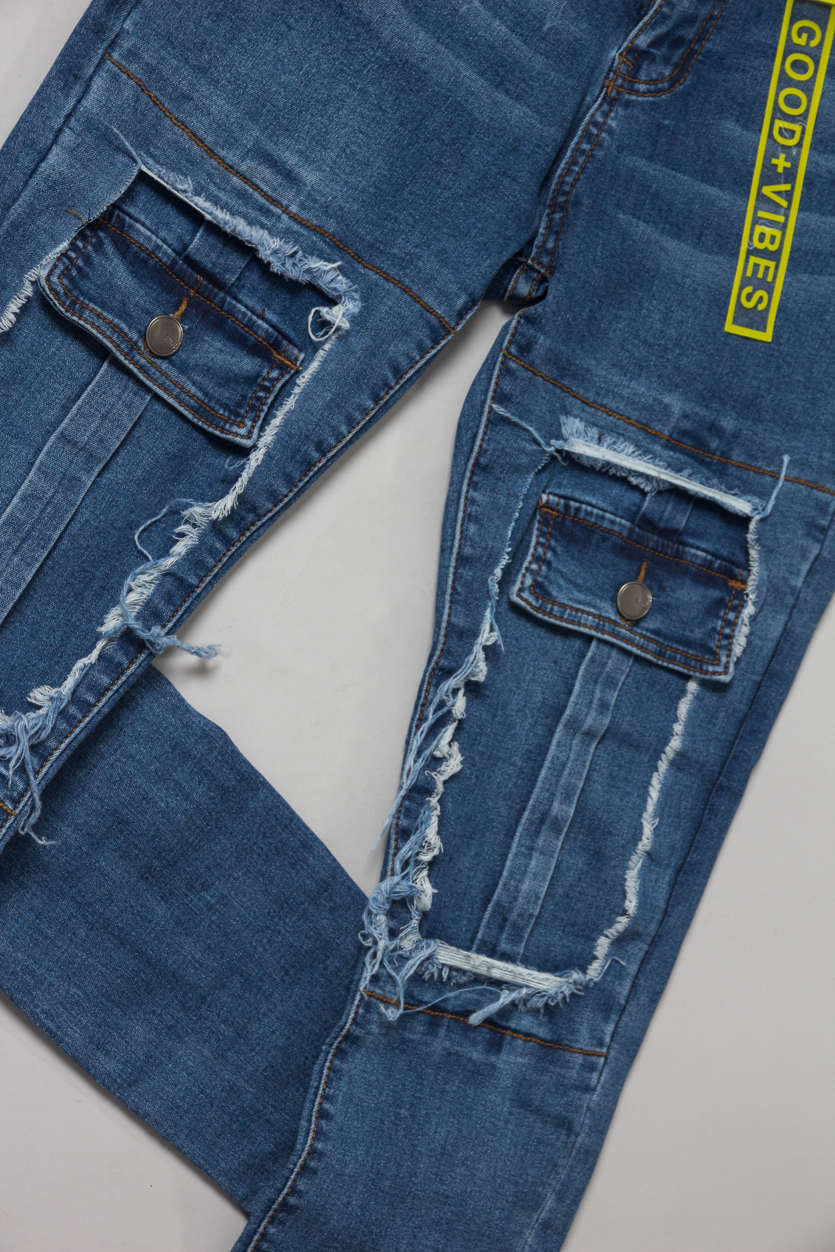 Good Vibes Cargo Illusion Pant - Image 6