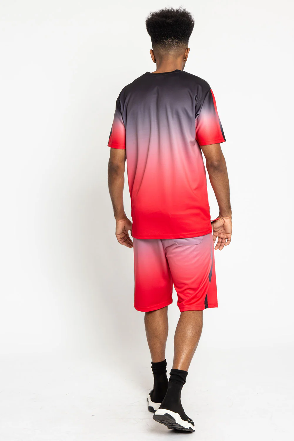 Gradient Ombre T-Shirt and Shorts Set - Image 13