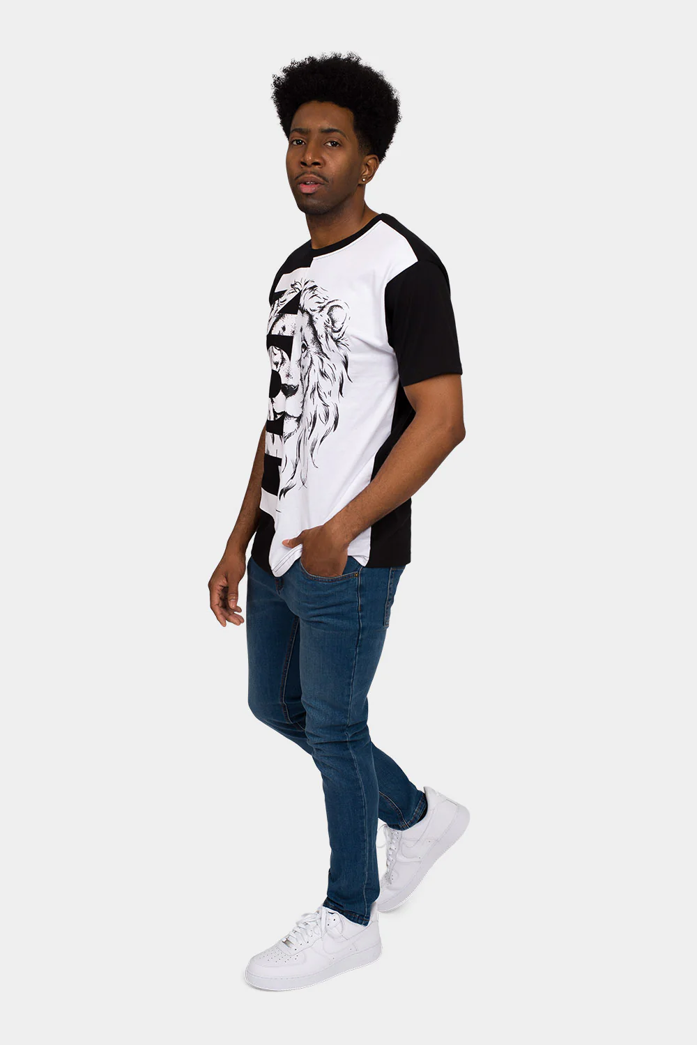 Half Lion T-Shirt - Image 7
