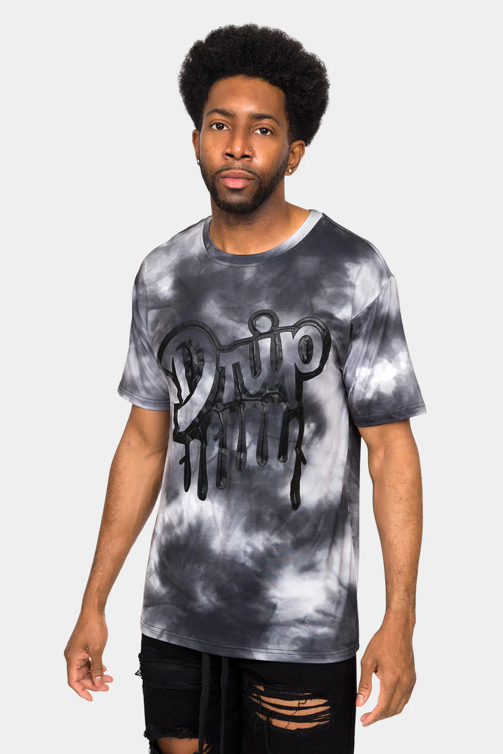 Haze Tie Dye Drip T-Shirt - Image 11