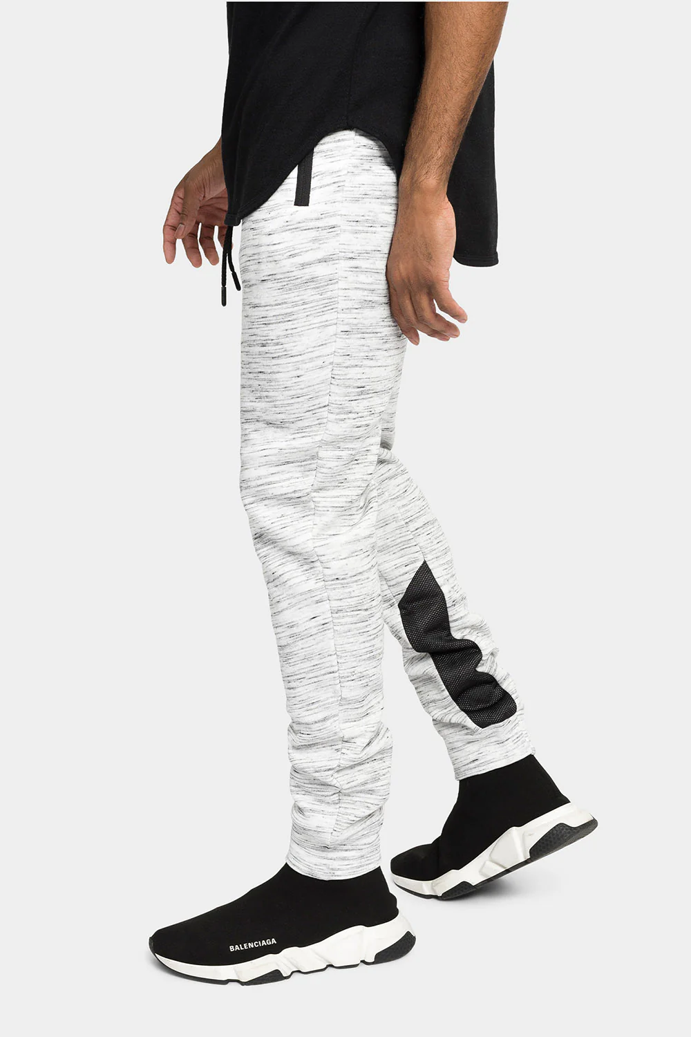 Heathered Cuffed Jogger Sweatpants - Image 13
