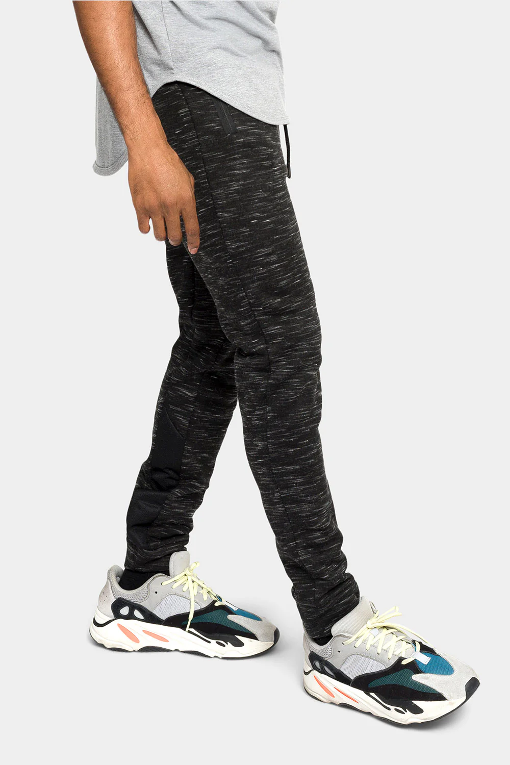 Heathered Cuffed Jogger Sweatpants - Image 5