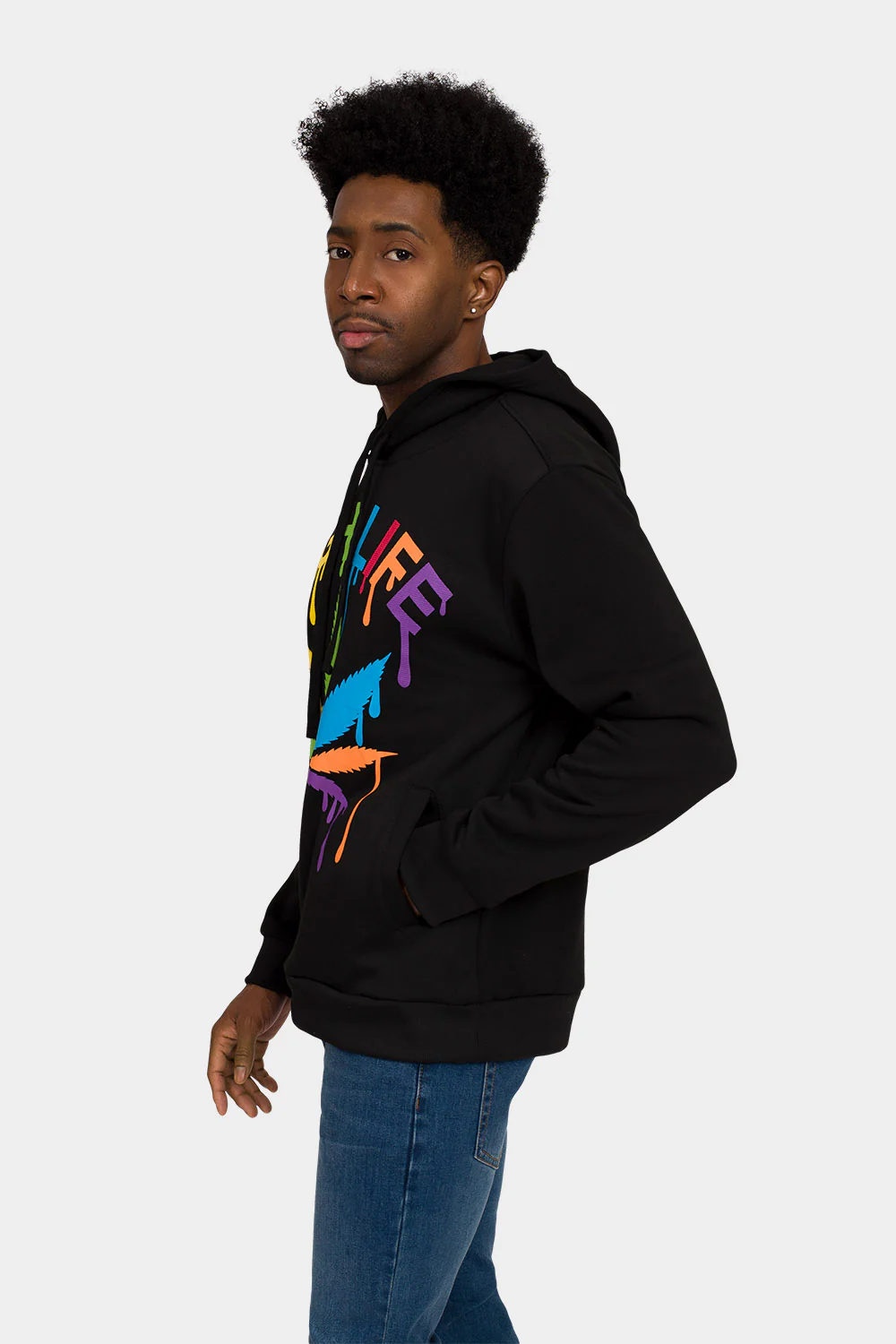 High Life Fleece Hoodie - Image 4