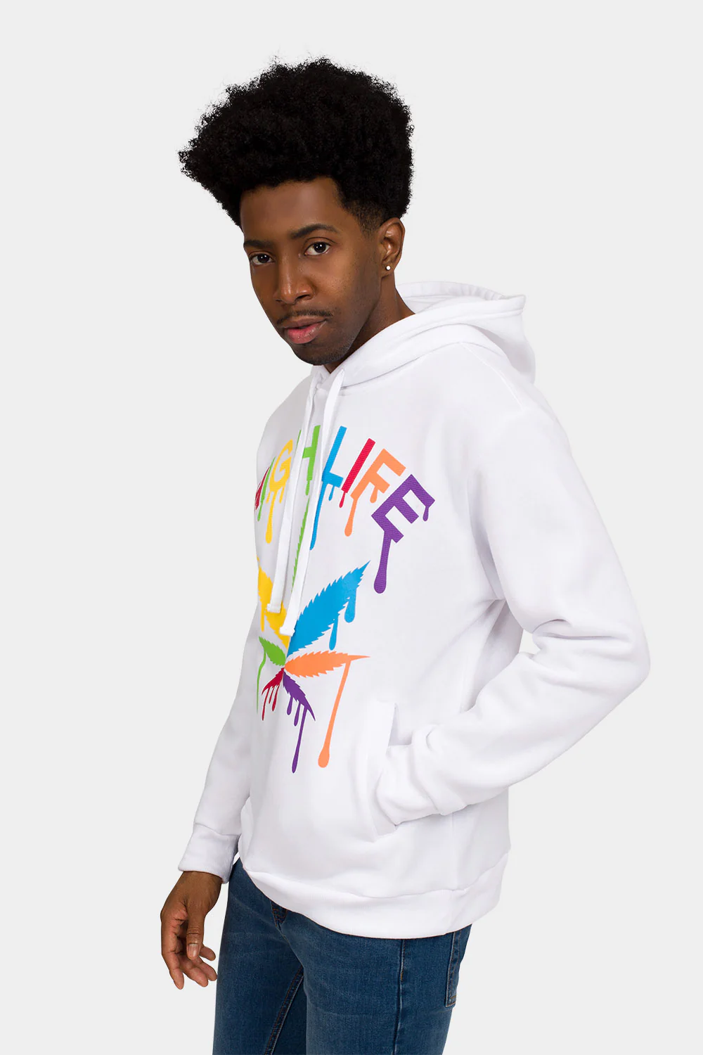 High Life Fleece Hoodie - Image 9