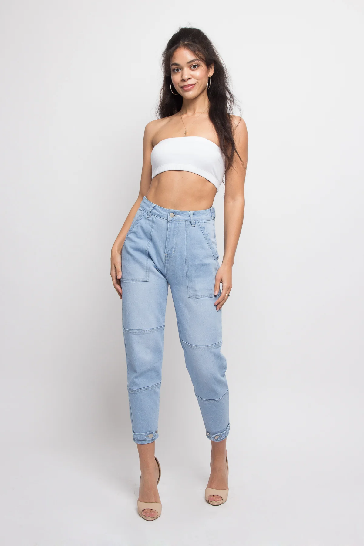 High Rise Slouchy Jeans - Image 10
