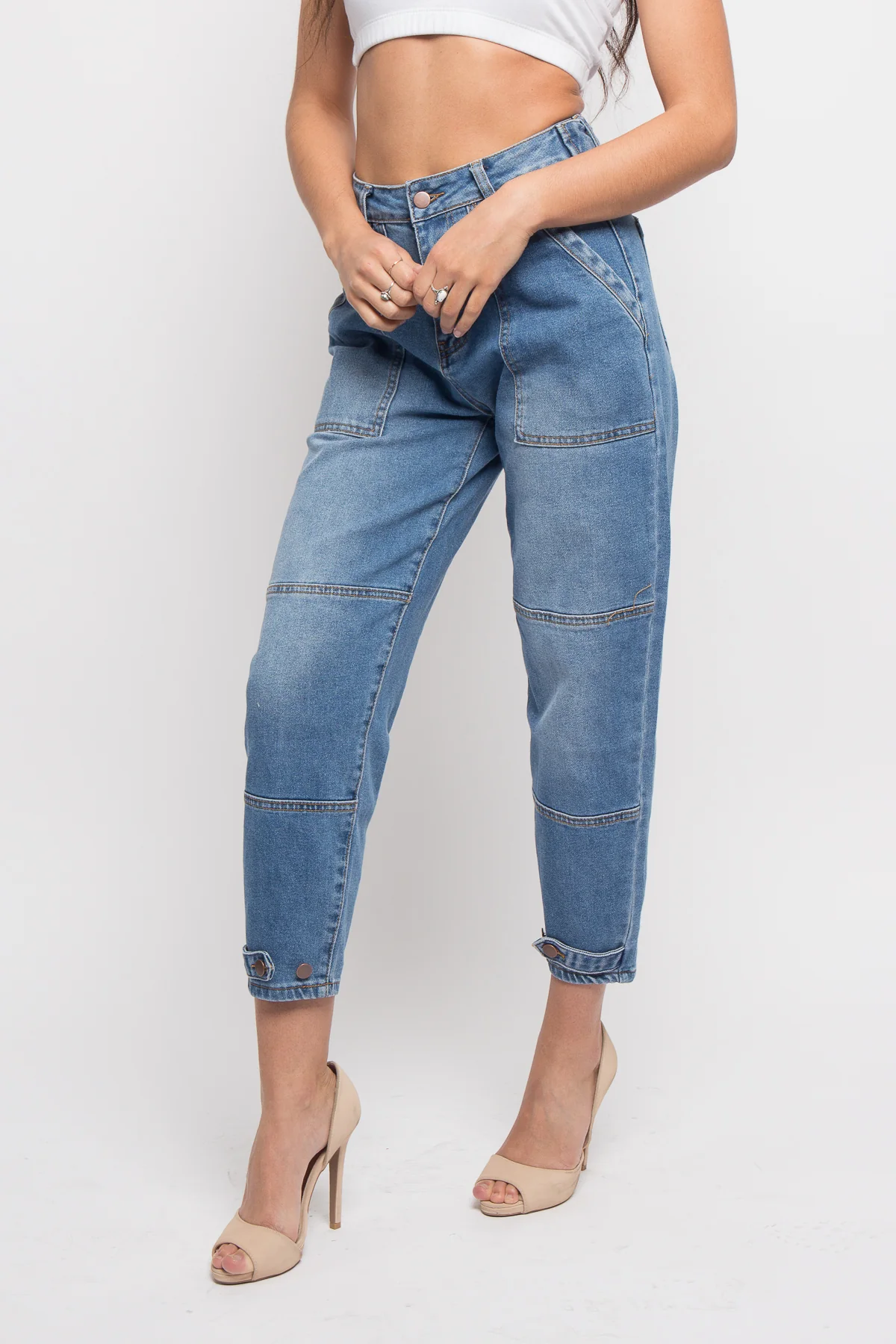 High Rise Slouchy Jeans - Image 2