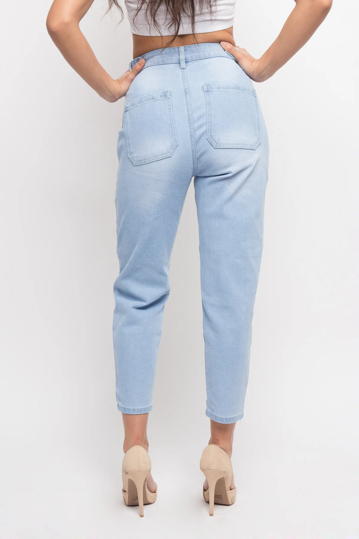 High Rise Slouchy Jeans - Image 8