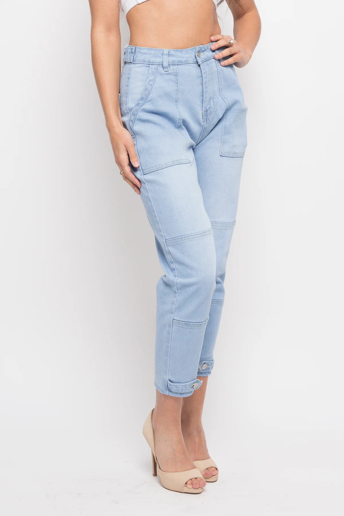 High Rise Slouchy Jeans - Image 9