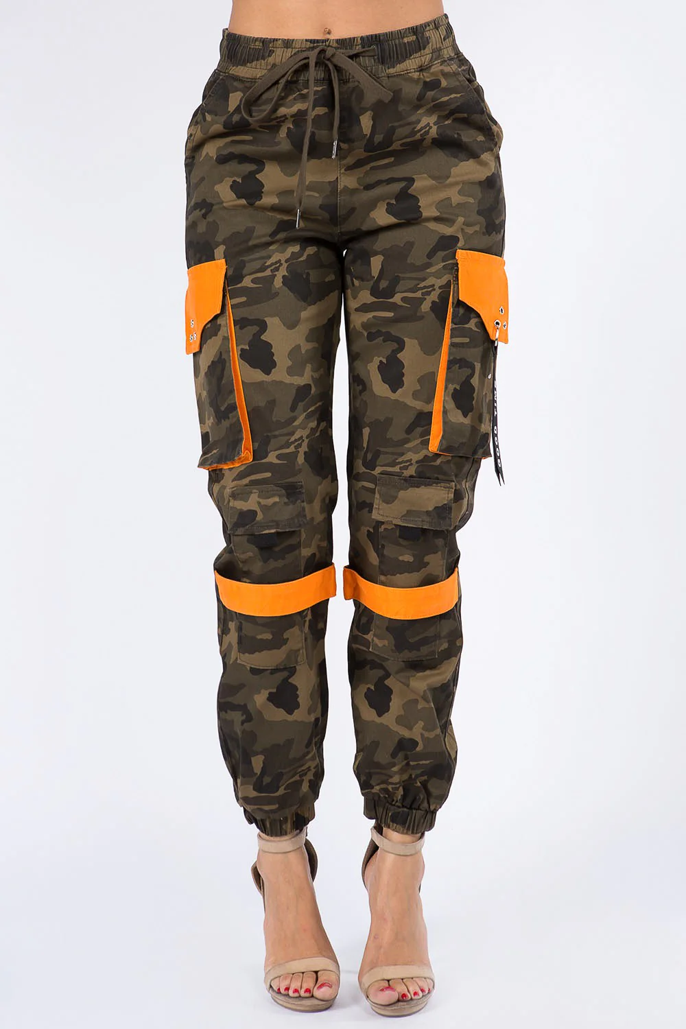 High Waist Utility Cargo Joggers - Image 6