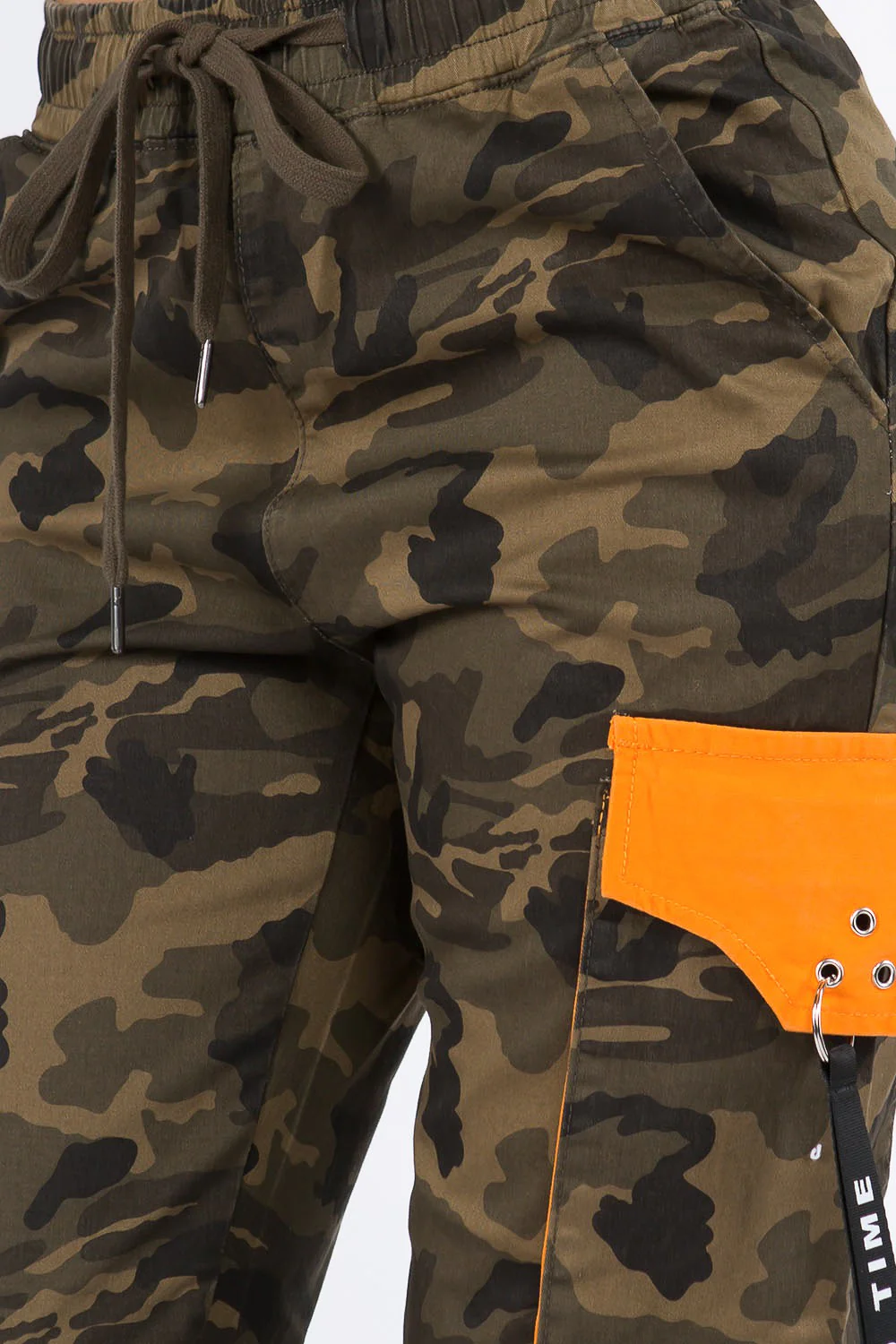High Waist Utility Cargo Joggers - Image 9