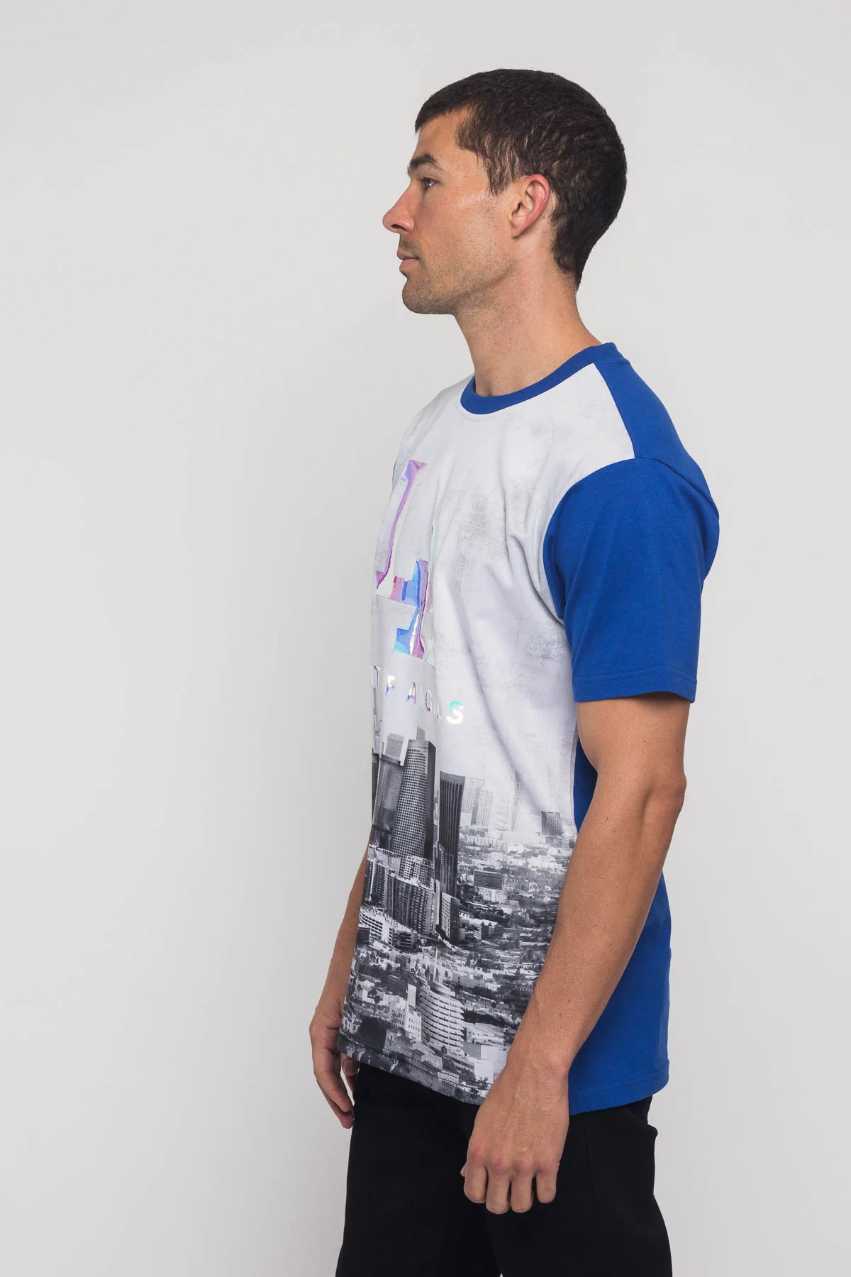 Iridescent Los Angeles City T-Shirt - Image 13