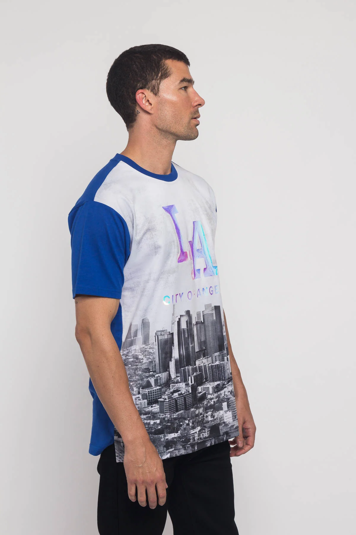 Iridescent Los Angeles City T-Shirt - Image 15