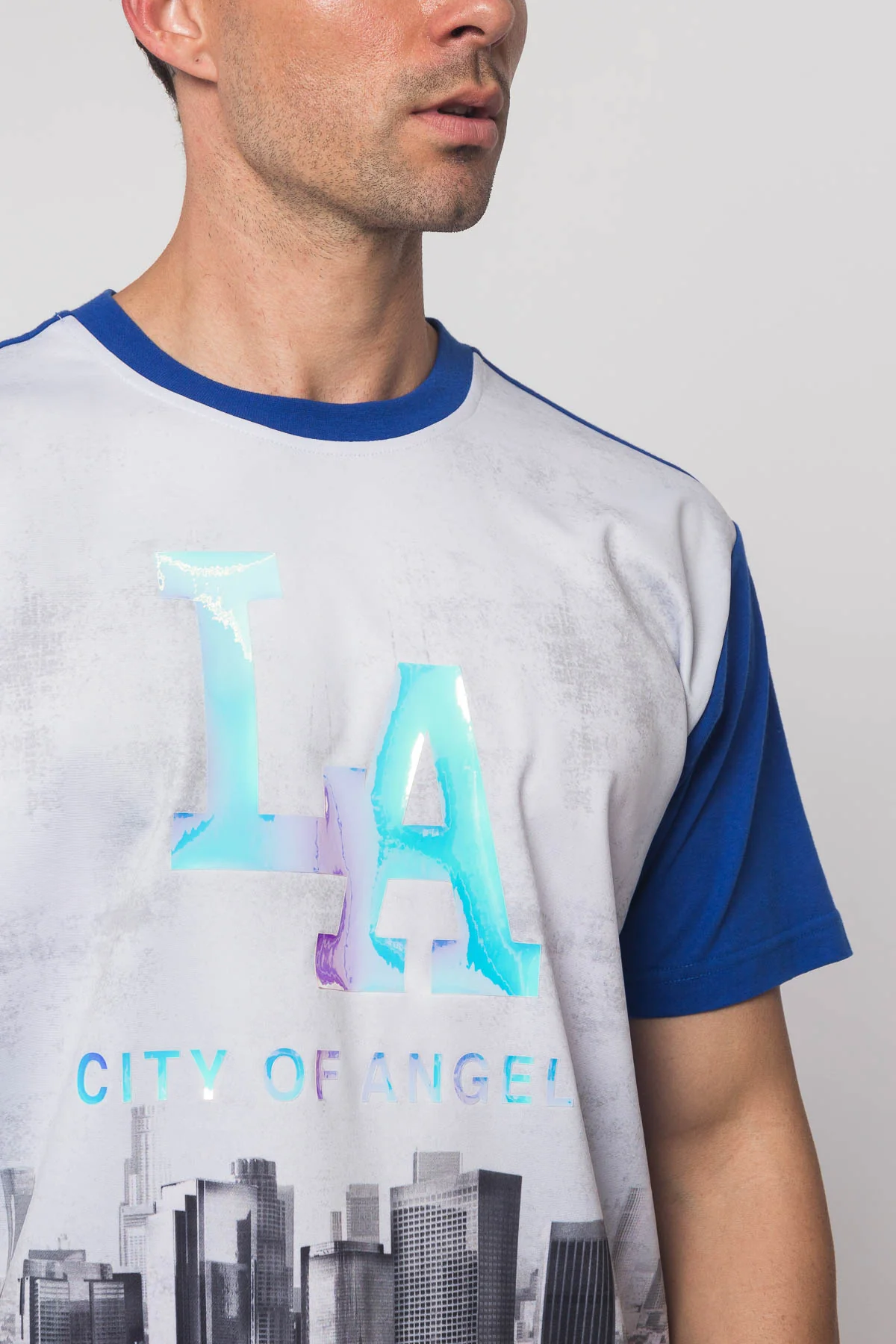 Iridescent Los Angeles City T-Shirt - Image 16