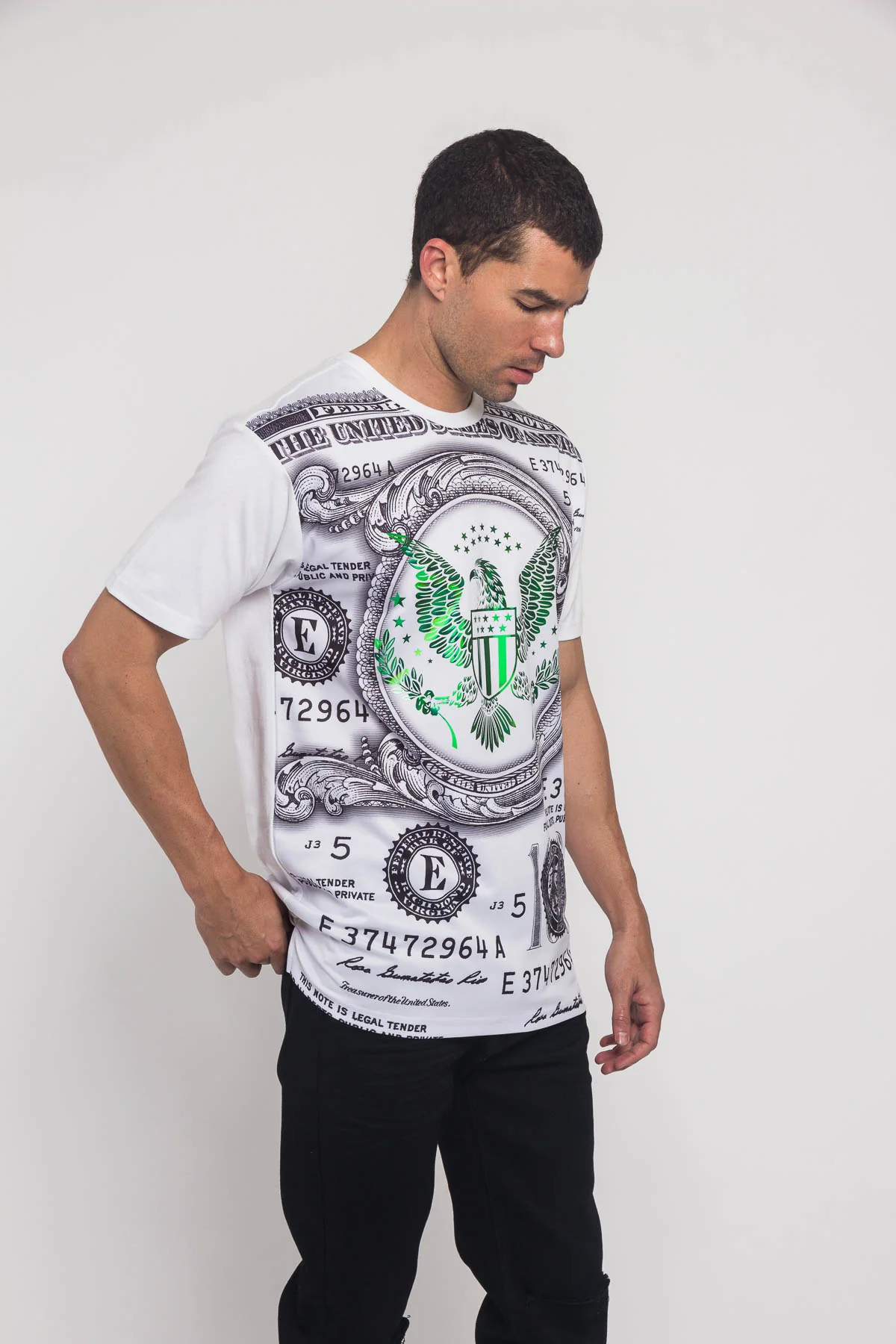 Iridescent Money T-Shirt - Image 10