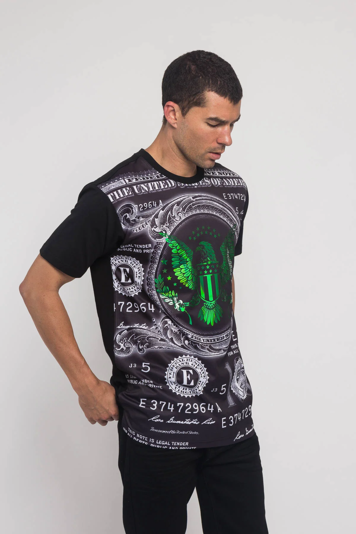 Iridescent Money T-Shirt - Image 4