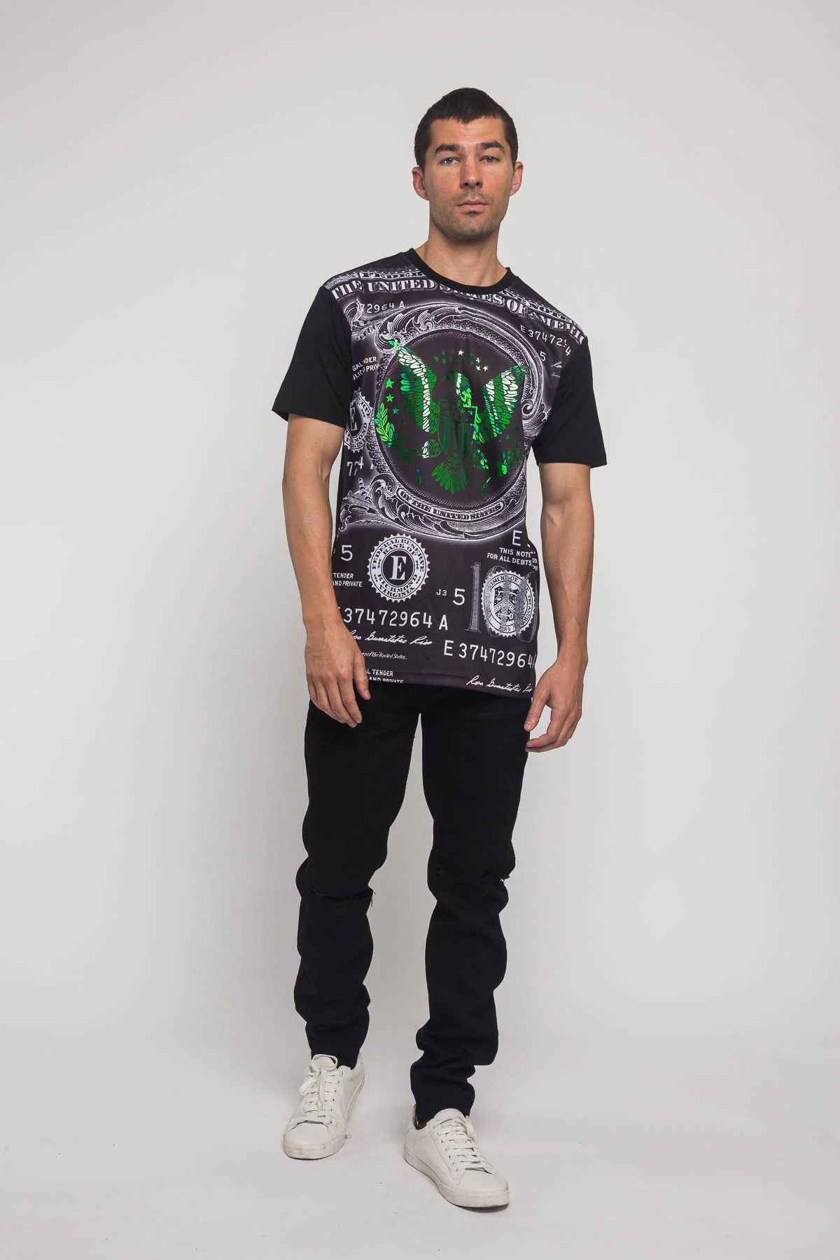 Iridescent Money T-Shirt - Image 5