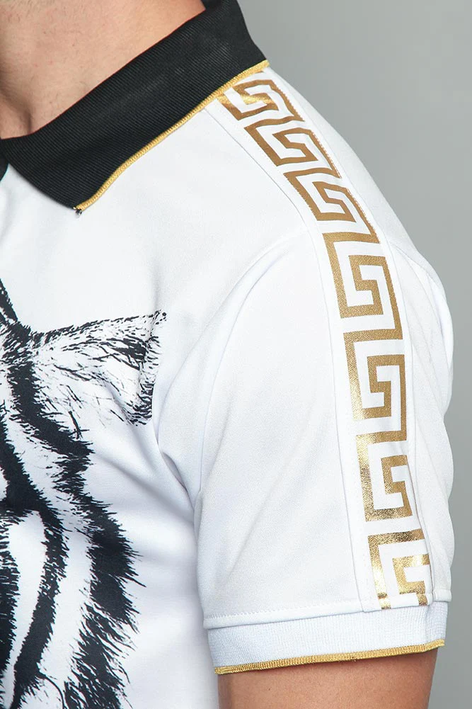King Contrast Tiger Polo - Image 6