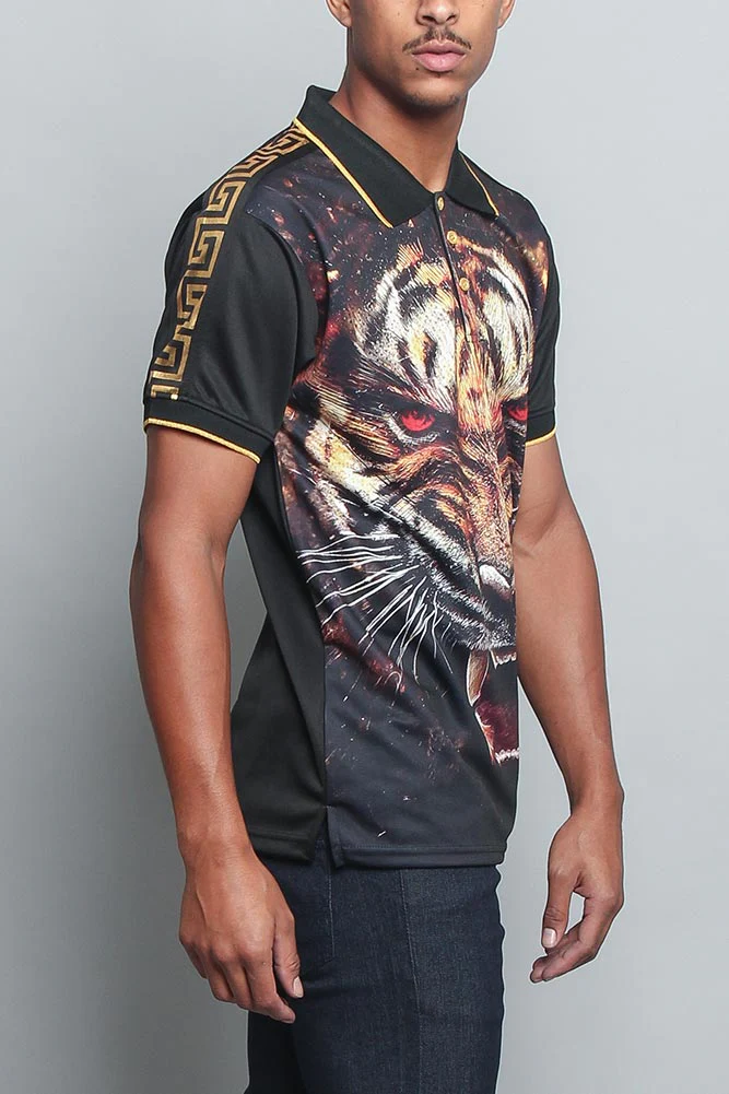 King Sublimation Polo Shirt - Image 4
