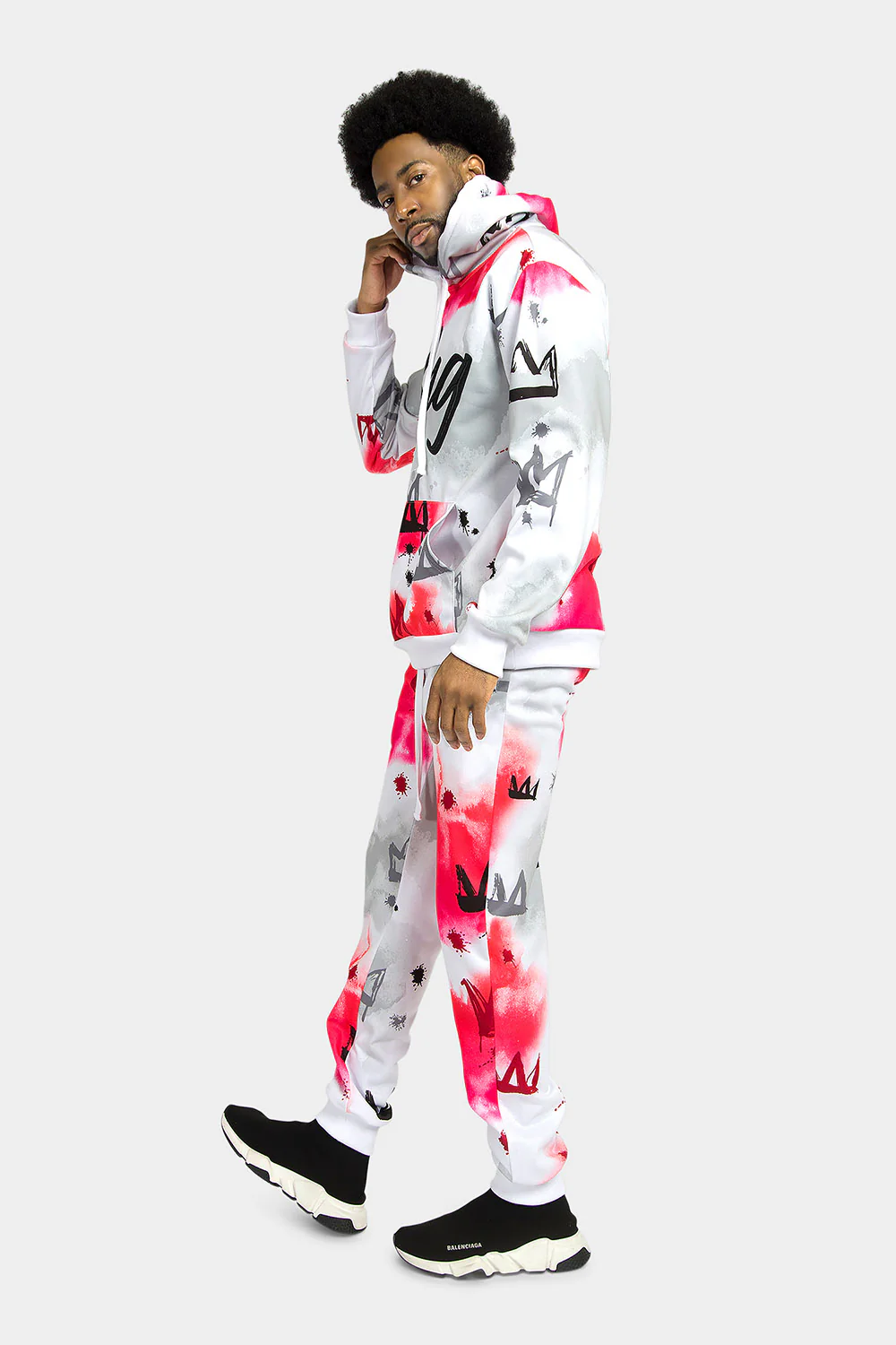 King Tie Dye Fleece Set - Image 12