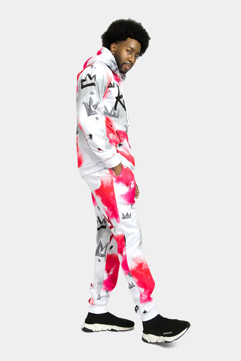 King Tie Dye Fleece Set - Image 14