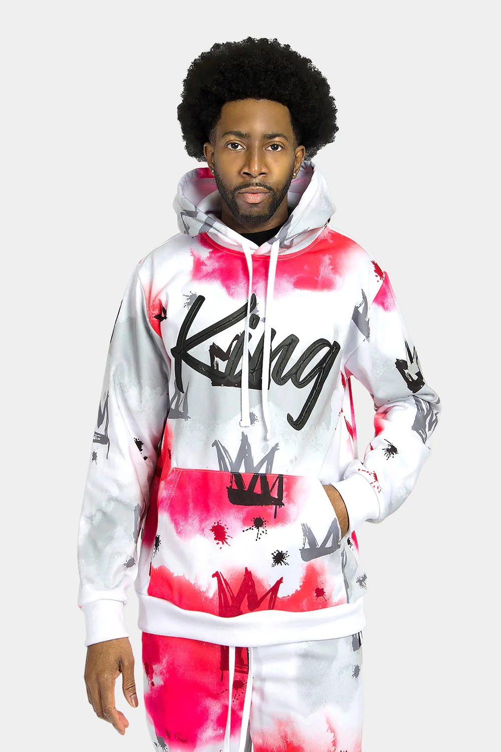 King Tie Dye Fleece Set - Image 15