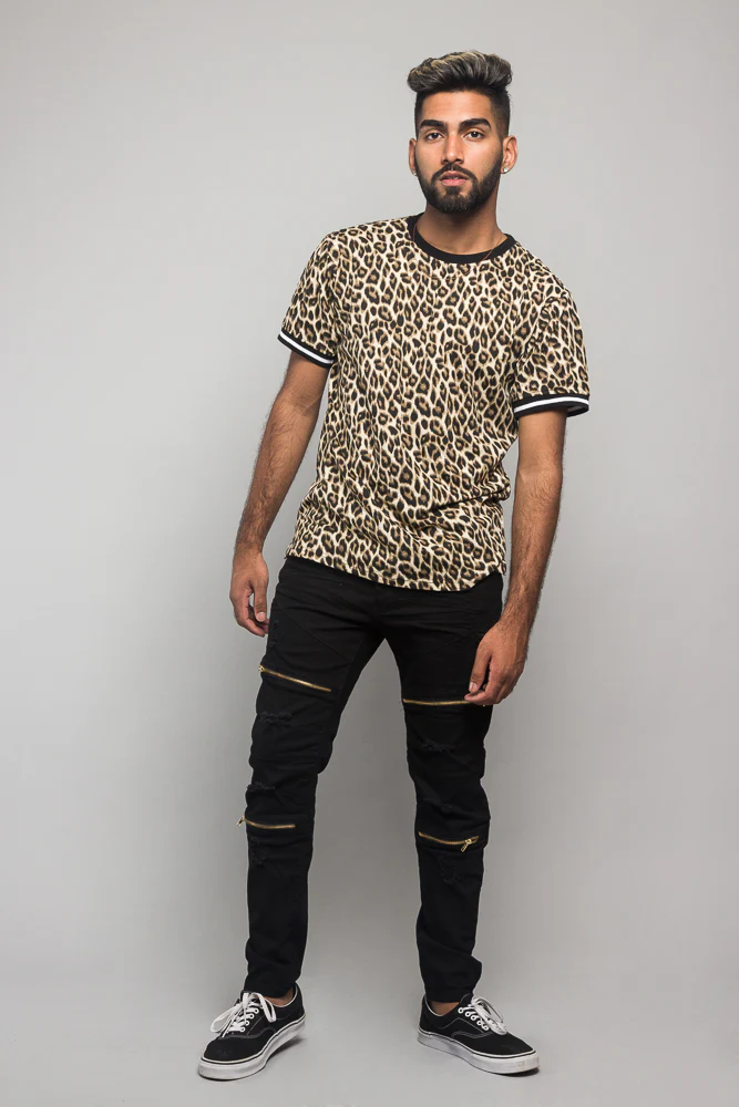 Animal Print Jersey T-Shirt - Image 5