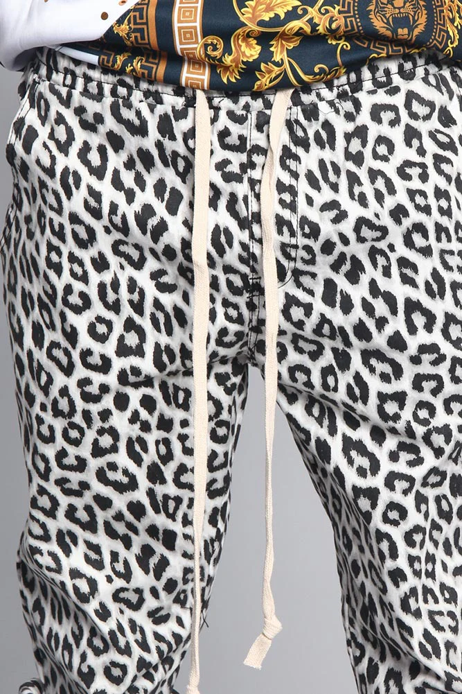 Leopard Print Joggers - Image 11