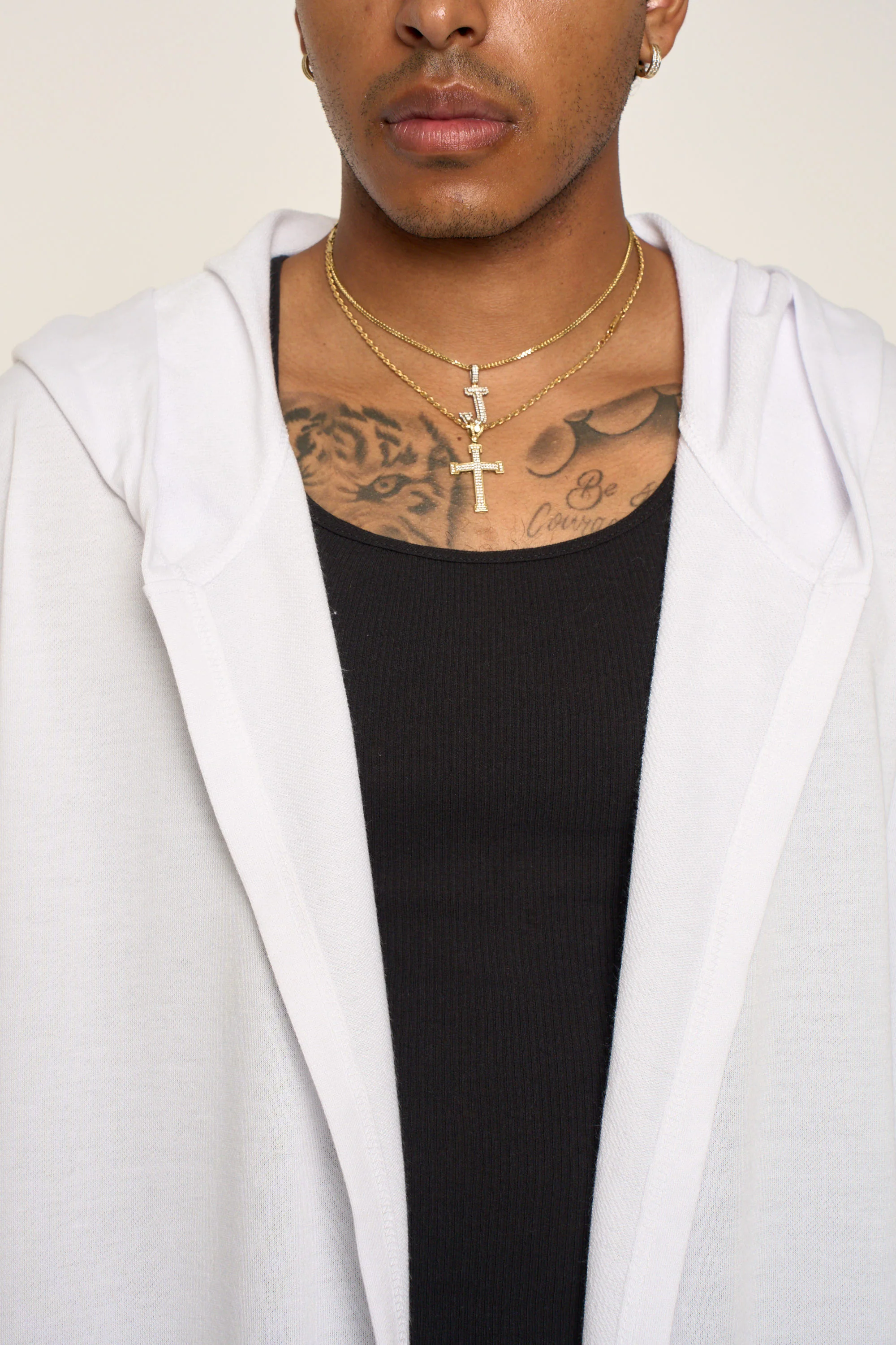 Long Length Drape Cape Cardigan Hoodie - Image 14