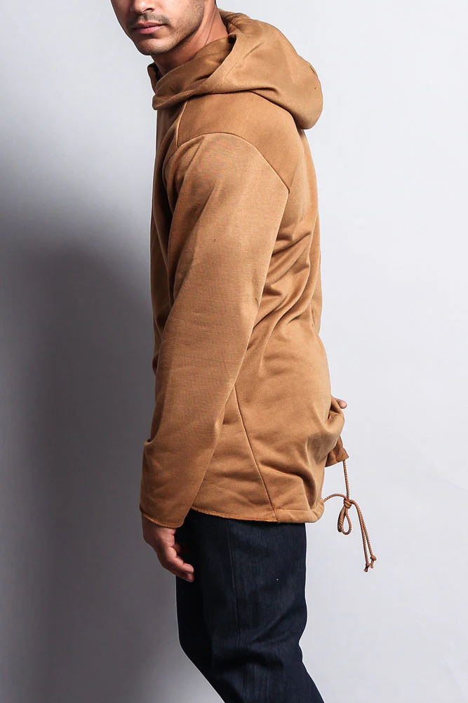 Long Length Fishtail Pullover Hoodie - Image 34