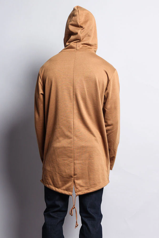 Long Length Fishtail Pullover Hoodie - Image 36