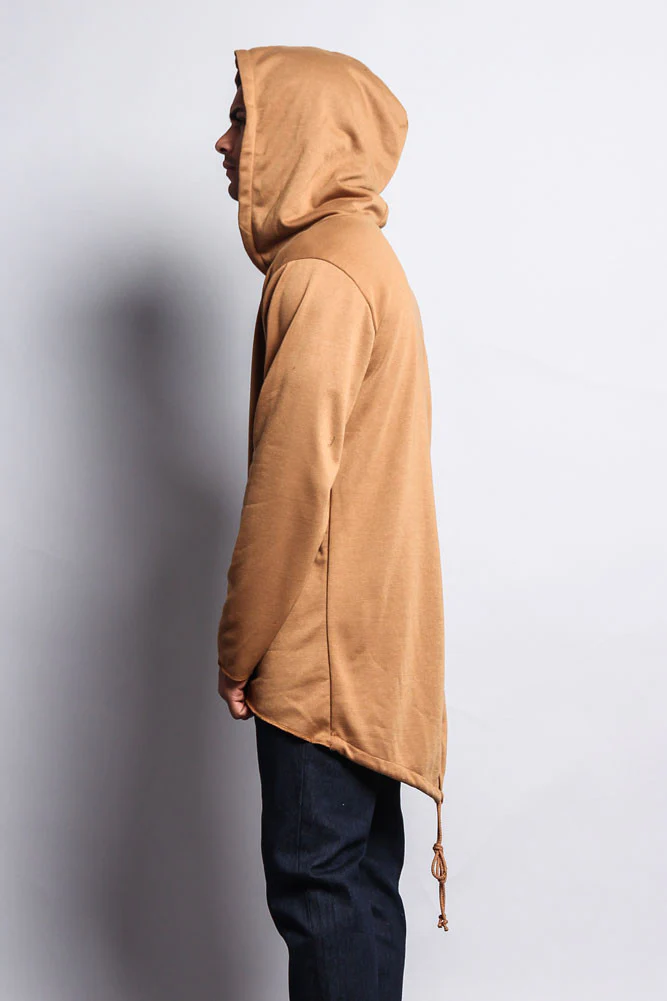 Long Length Fishtail Pullover Hoodie - Image 39