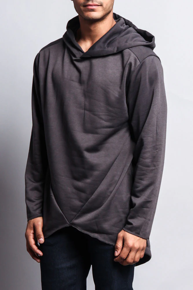 Long Length Fishtail Pullover Hoodie - Image 6