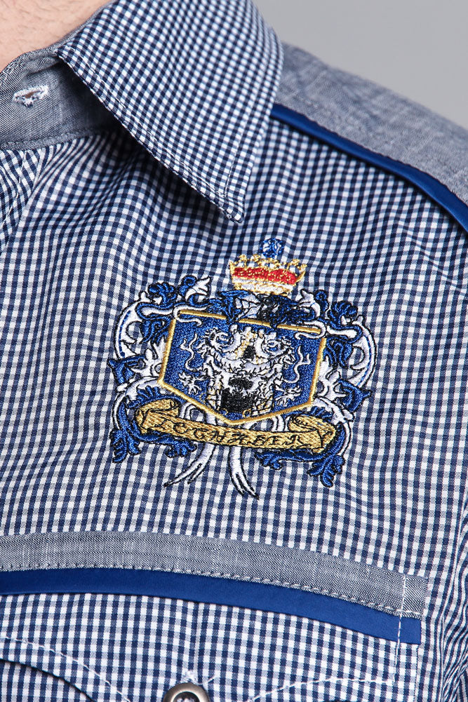 Long Sleeve Checkered Button Up Shirt - Image 18