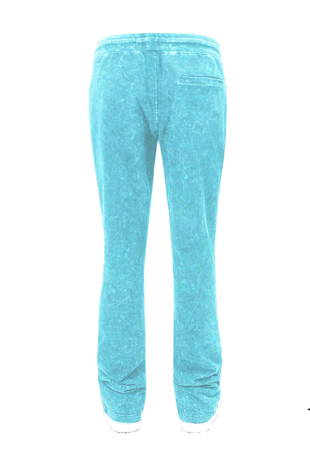 Men's Acid Washed Stacked Fleece Sweat Pants - Image 12