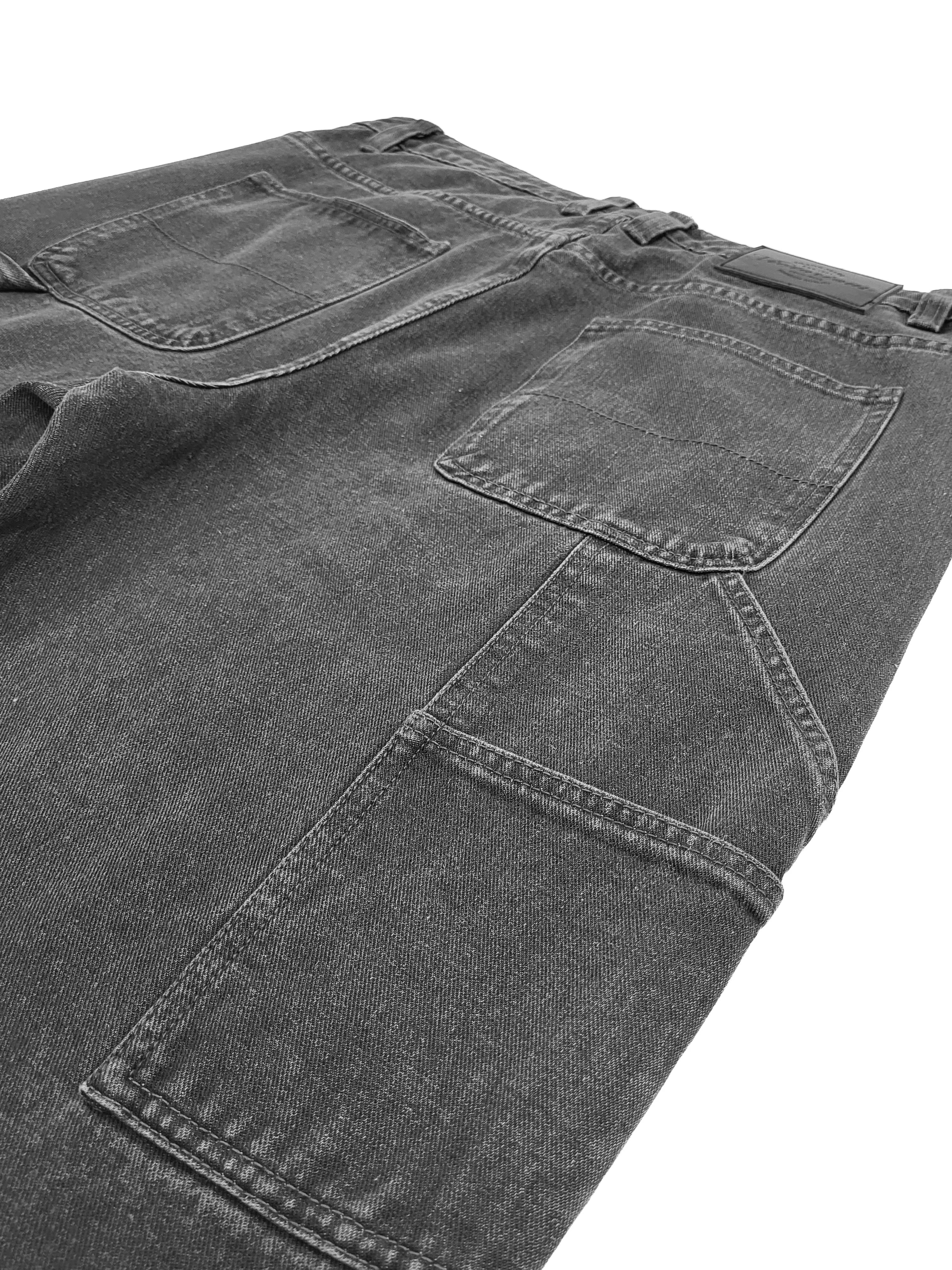 Men's Baggy Fit Carpenter Denim Jeans - Image 12