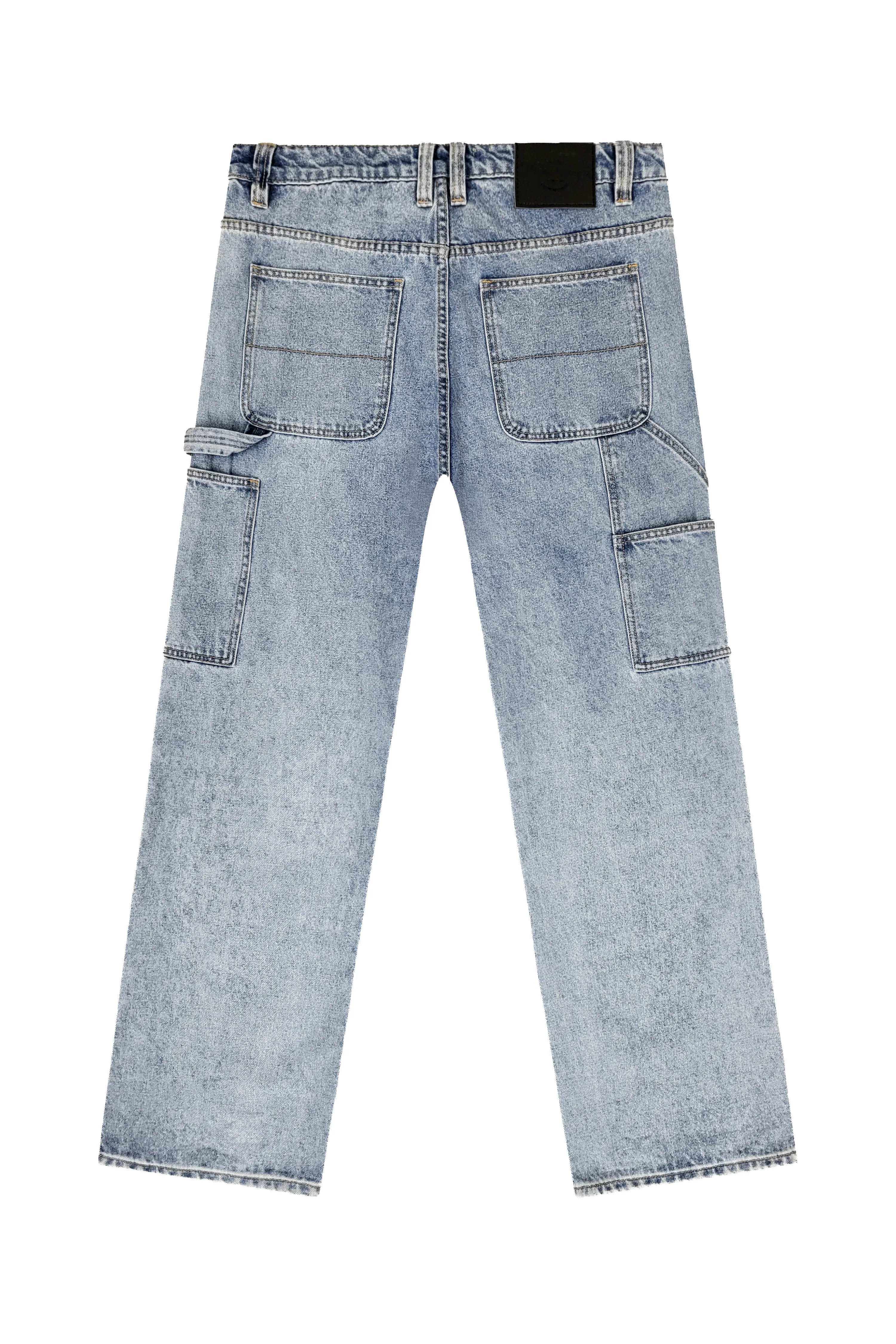 Men's Baggy Fit Carpenter Denim Jeans - Image 5