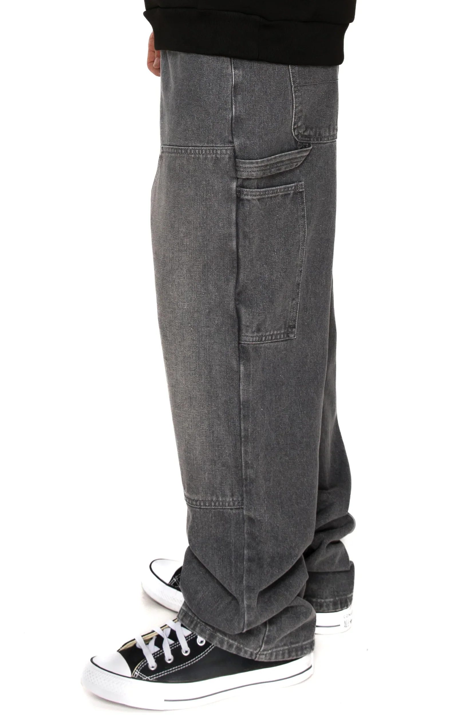 Men's Baggy Fit Carpenter Denim Jeans - Image 7