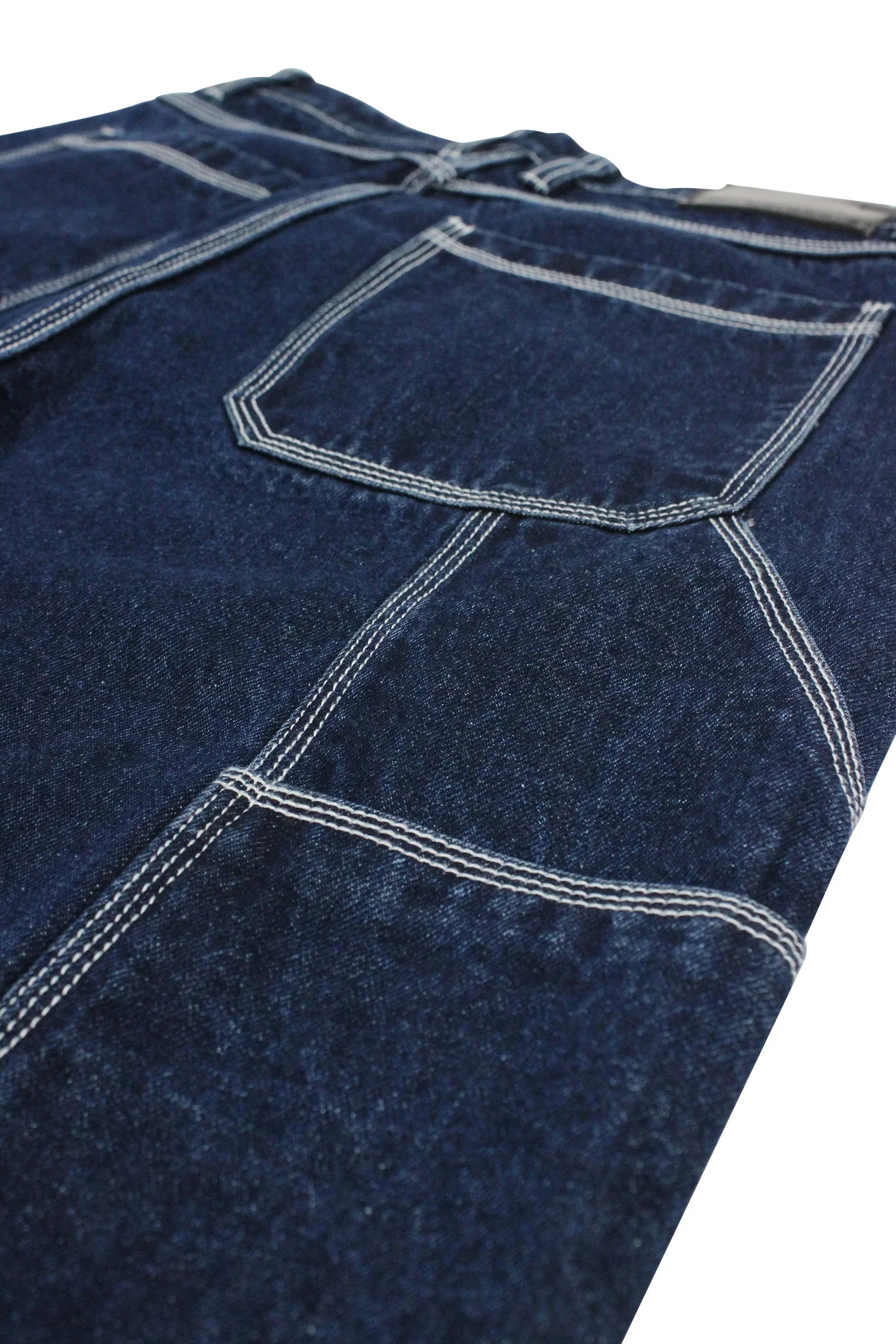 Men's Baggy Fit Carpenter Denim Shorts - Image 10