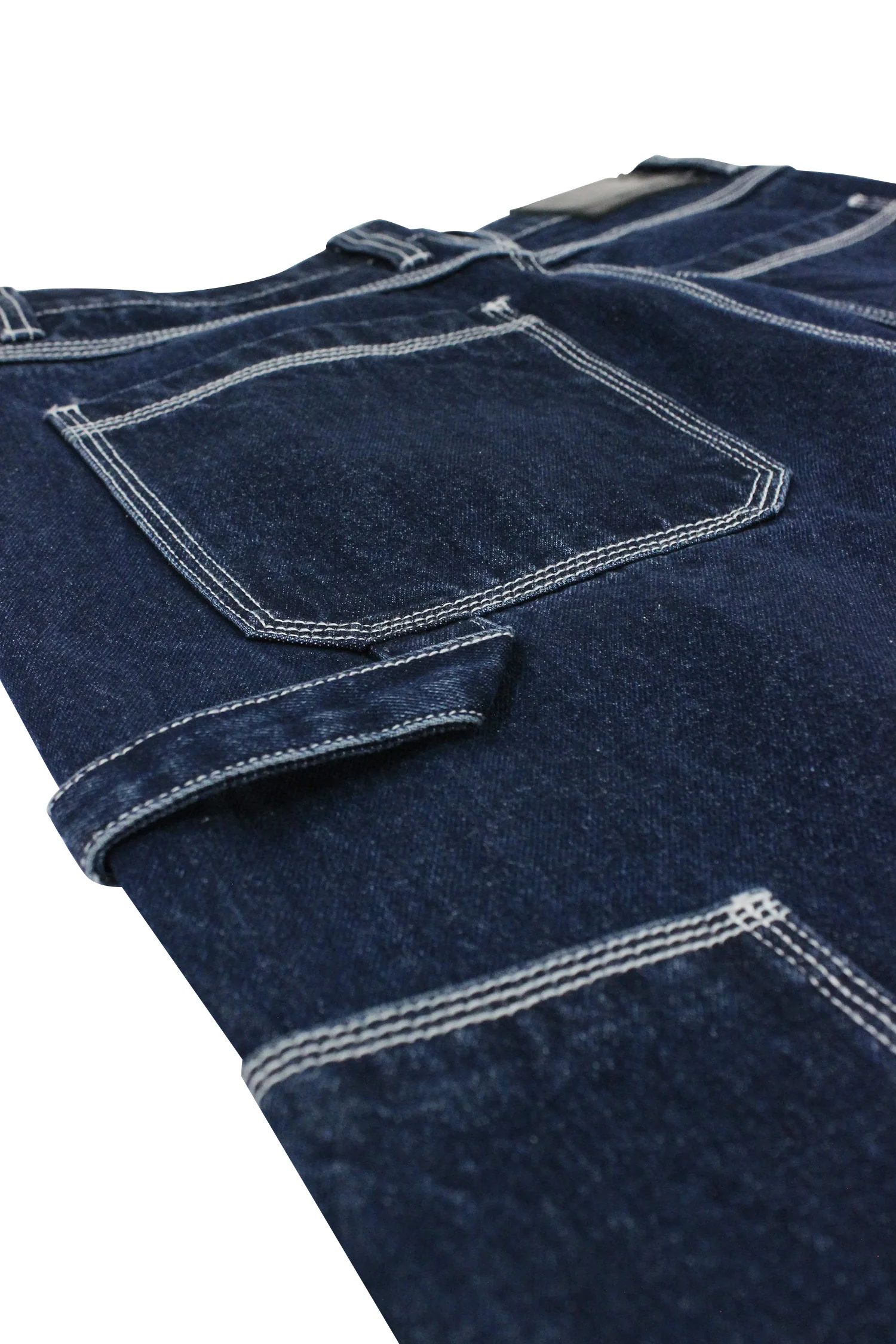 Men's Baggy Fit Carpenter Denim Shorts - Image 11
