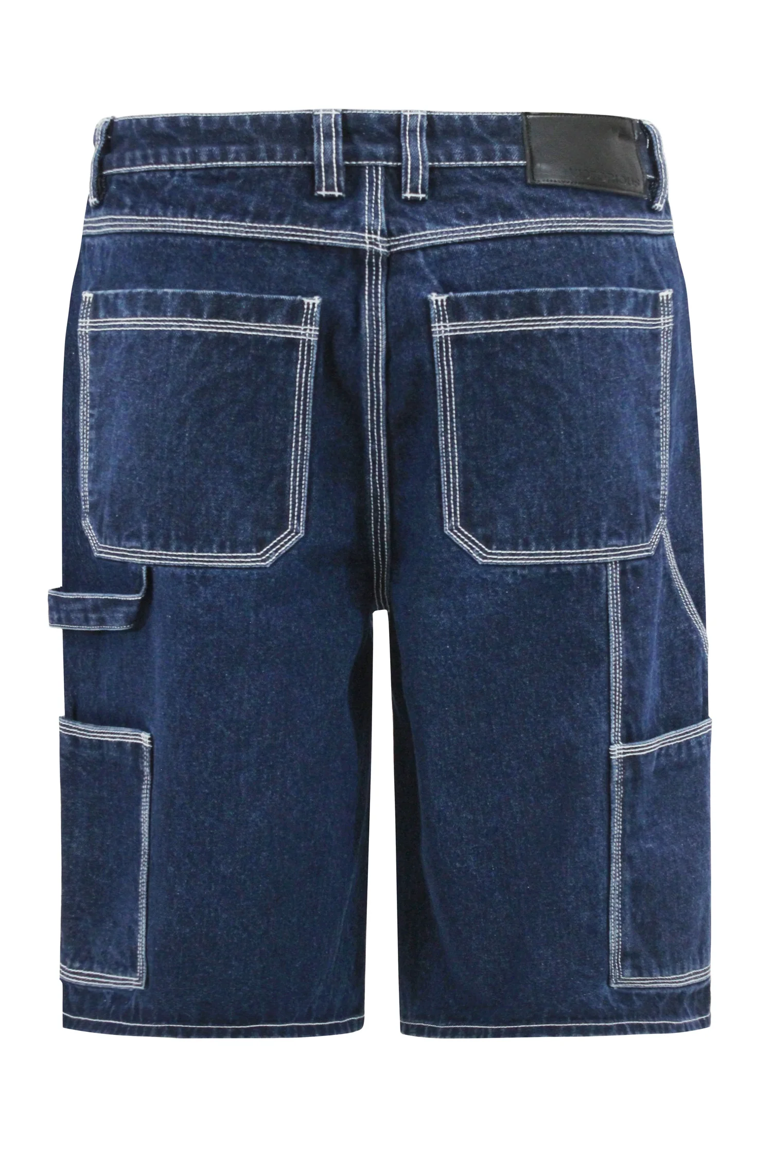 Men's Baggy Fit Carpenter Denim Shorts - Image 8